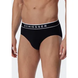 SCHIESSER 5 PACK Slips schwarz M
