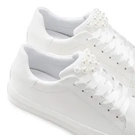 LASCANA LASCANA, Sneaker Perlen, weiß