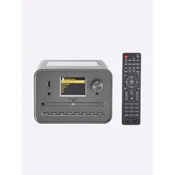 Digitalradio (DAB+) "Musikcenter", silber (silberfarben), Radios
