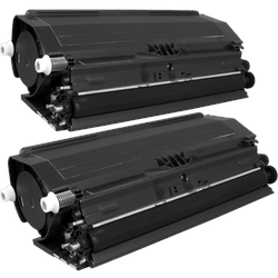 2 Recycling Toner ersetzt Lexmark E260A11E  Doppelpack  schwarz