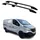 Omac Dachgepäckträger für Renault Trafic 2014-2024 Kurzer Alu Schwarz
