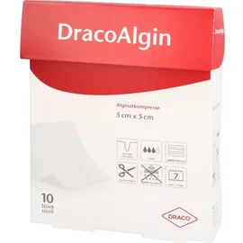 dr. ausbüttel gmbh & co. kg Alginatkompresse 5 x 5 cm 10 St.