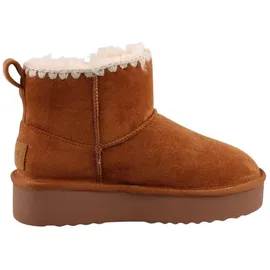 Dockers by Gerli Damen Stiefelette gefüttert Braun - Braun - 38