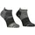 Ortovox Alpine Low Socken 45-47 Schwarz/Grau