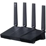 GL.iNet GL-BE9300(Flint 3) Tri-Band WLAN Router WiFi 7 Router, Gaming Routers for Glasfaser Modem, 5x2.5G Ports, 6 GHz, VPN Wireless Internet Computer Routers, Home & Business