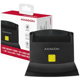 AXAGON CRE-SM2 USB 2.0, 1,3 m, Schwarz, 91 g