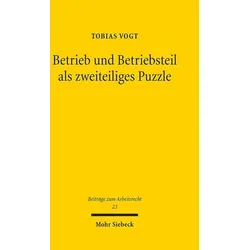 Betrieb und Betriebsteil als zweiteiliges Puzzle