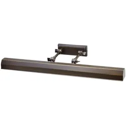 Wandlampe Bilderleuchte Spiegellampe Badleuchte Stahl Bronze B 65,2 cm 4 Flammig
