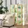 Homcom Paravent-160L x 1,8B x 170H cm-Naturholz+Grün | Gr.: onesize