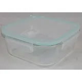 Buri 12 Stück Glas-Frischhaltedose Boxen mit Deckel Gefäße 1,2L mit Dampfventil