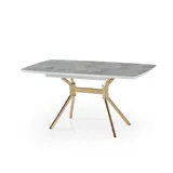 aea Esstisch 80 x 79 x 80 cm grau/gold