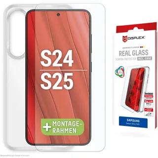 Displex Real Glass + Case Samsung Galaxy S24