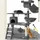 Tectake Marcel 105 x 60 x 141 cm grau