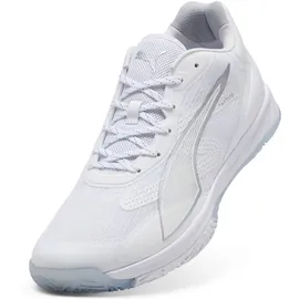 Puma Accelerate Turbo 4 Hallenschuhe, weiß, Größe 38 1⁄2 - weiss 38.5