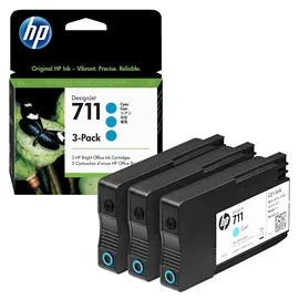 HP 711 cyan 3 St.