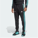 adidas Herren Hose MERCEDES - AMG PETRONAS FORMULA ONE TEAM DNA HOSE, Größe XS in Schwarz BLACK/WHITE