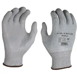 Sänger Dondra HPPE-Schnittschutzhandschuhe - 12 Paar (Schnittschutzklasse 5 oder 3) - Größe: S (7) - Verpackungseinheit: 12 Stück - Schnittschutzklasse: Klasse 3