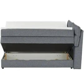 Möbel Kraft Boxspringbett 193 x 109 cm Blau