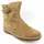WALDLÄUFER Hoja Stiefelette Beige - Gr.: 41