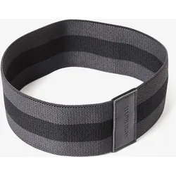 Fitnessband Oberschenkel 22 kg Small 31 cm - Glute Band schwer carbongrau|rauchschwarz No Size