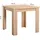 Homestyle4u Tischgruppe, Natur Grau, Textil, Holz, 80x75x80 cm Esszimmer, Bänke, Tisch- - Eckbankgruppen