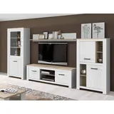 Forte Wohnwand Elara / Weiß