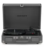 Crosley Cruiser Plus Bluetooth-Schallplattenspieler Dunkelgrau, CR8005F-SG4, Einheitsgröße