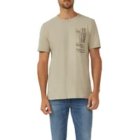 S.Oliver T-Shirt - beige, - M