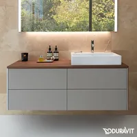 Duravit XSquare Waschtischunterschrank, 4 Auszüge, XS4914R9292,