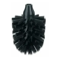 Kela WC Ersatzbürstenkopf La Brosse, Ø 8 cm 20141 , Farbe: schwarz