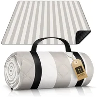 HOEL Picknickdecke beige 200 x 200 cm
