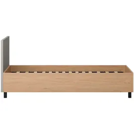 Vox Bett SIMPLE 125 x 204,4 cm Eiche grau