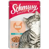 Schmusy Ragout in Sauce Huhn Katzenfutter nass