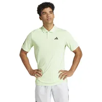 adidas Herren Tennispolo Club 3-Streifen grün | L