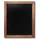 Showdown® Displays Kreidetafel 50 x 60 cm Braun