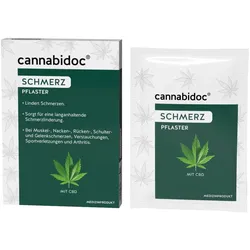 cannabidoc SCHMERZPFLASTER 8 St Pflaster transdermal
