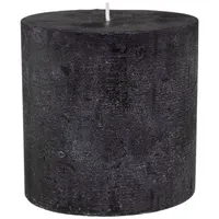 Atmosphera Rustikale Kerze 663 g schwarz
