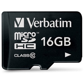 Verbatim microSDHC 16GB Class 10