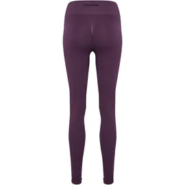 hummel Mt Define Scrunch Leggings Hmlmt Yoga Damen in Plum Perfect XS