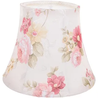 CANIGHT Ersatz-lampenschirme Für Tischlampen Aus Stoff Dekorativer Schirm Cartoon-blume 20 Cm Durchmesser