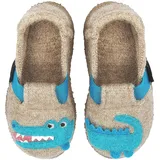 Nanga Jungen Hausschuh Funny Croco Natur 29