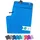 Fit-Flip Handtuch 130 x 48 cm blau