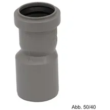 Ostendorf Kunststoffe Wasserrohr HT-Übergangsrohr DN 75-50