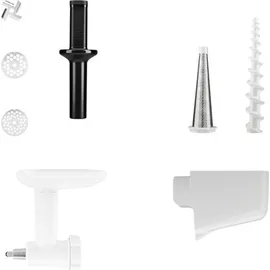 KitchenAid 5KSMFVSFGA Fleischwolf + Pürier-Set