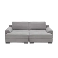 Bobb Doppelrecamiere ¦ grau ¦ Maße (cm): B: 240