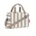 Reisenthel Kühltasche COOLERBAG TO-GO summerstripes Coffee - Kleine Lunch-Kühltasche zum Umhängen –Ideal für Picknicks, das Büro und unterwegs