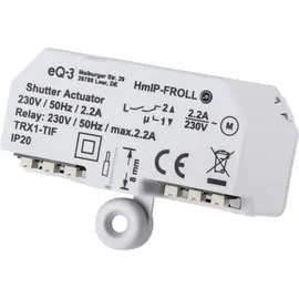 Homematic IP Smart-Home-Steuerelement "Rollladenaktor - Unterputz 5er Set", weiß, B:5,4cm H:3,3cm T:4,1cm, Smart-Home-Stationen