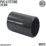 Plimat Mega Muffe Pvc-u 20 mm Klebemuffe 16 bar