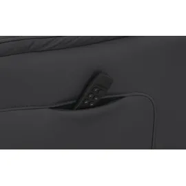 Hukla Relaxsessel Pascal Leder 83 x 105 x 90 cm Schwarz drehbar