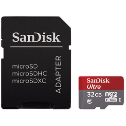 SanDisk microSDHC Ultra 32GB Class 10 (139731) - Hohe Geschwindigkeit und Kapazität